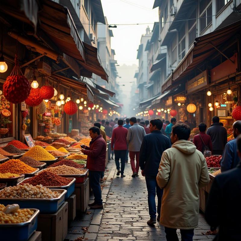 Old Delhi Street Food Vendors