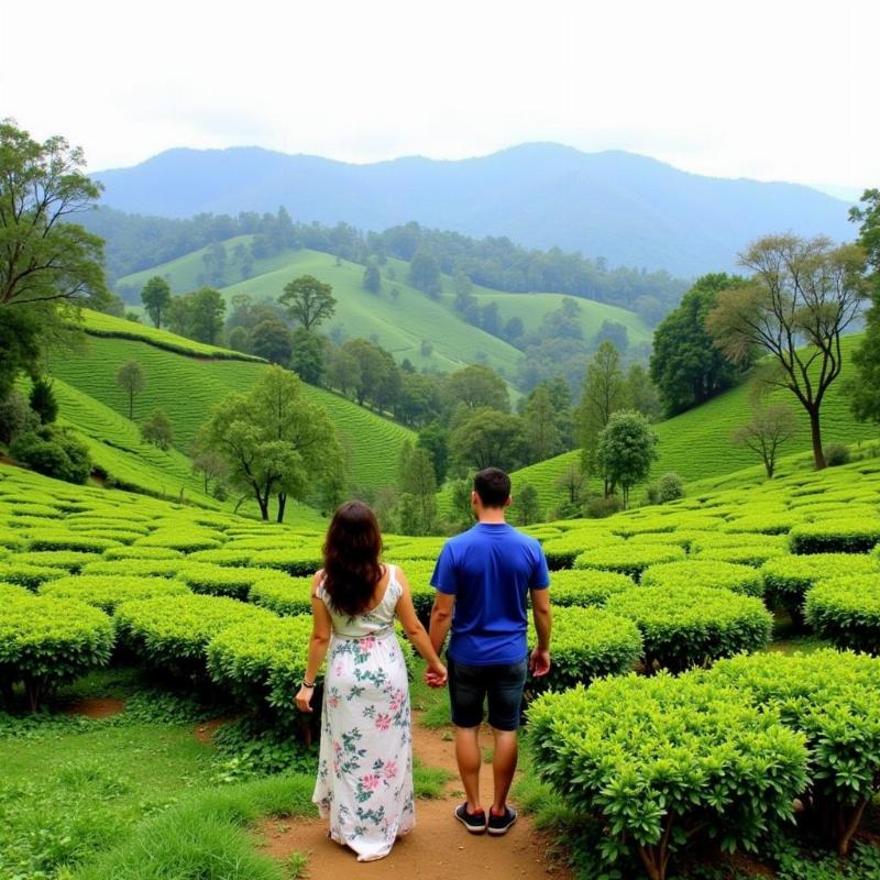 Honeymoon in Ooty's Tea Gardens