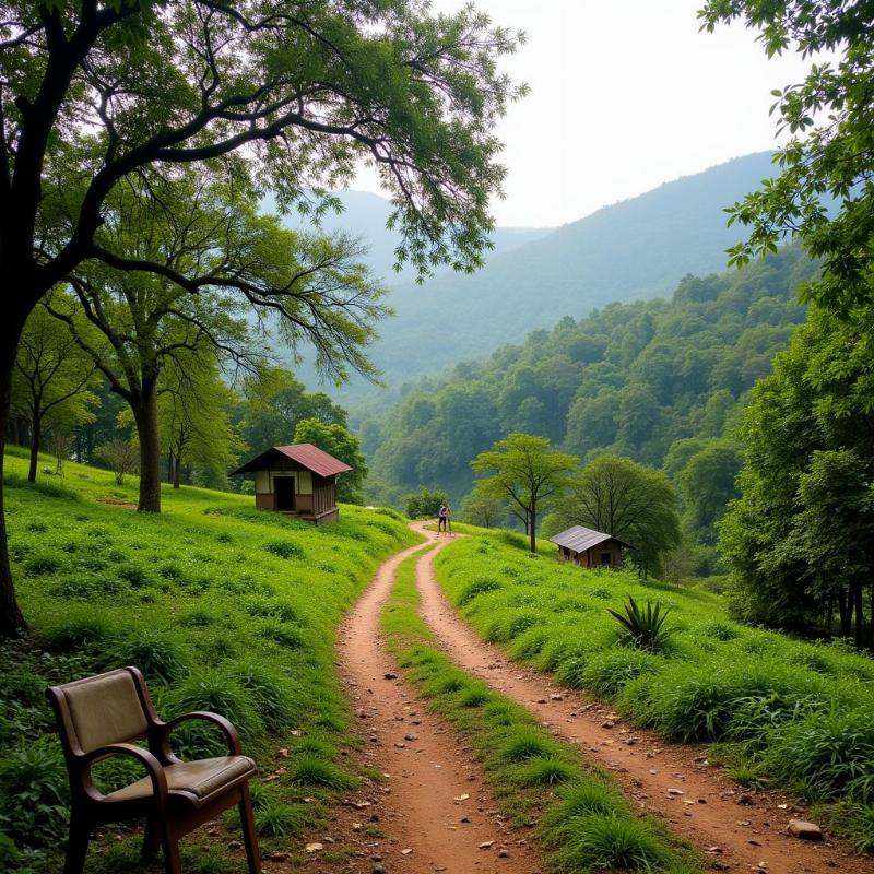 Pachmarhi's scenic beauty in October