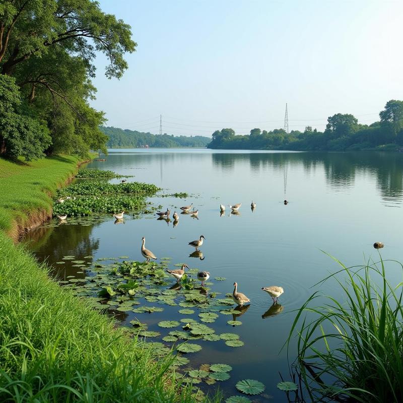 Paruthipattu Lake in Avadi