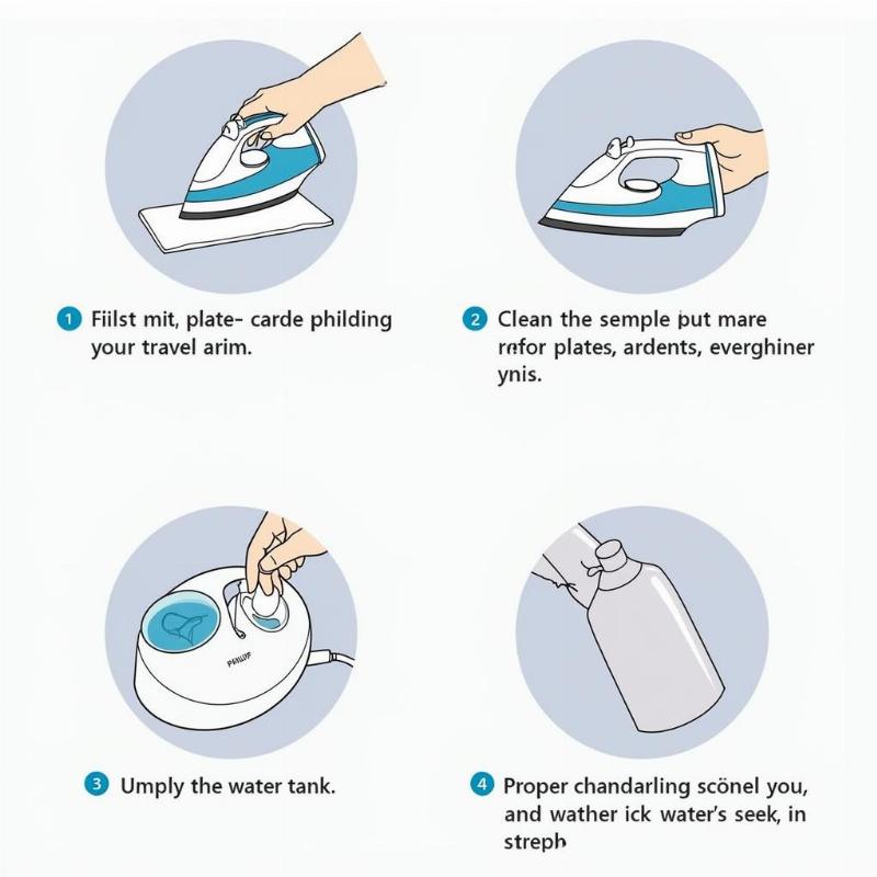 Philips Mini Travel Iron Maintenance Guide