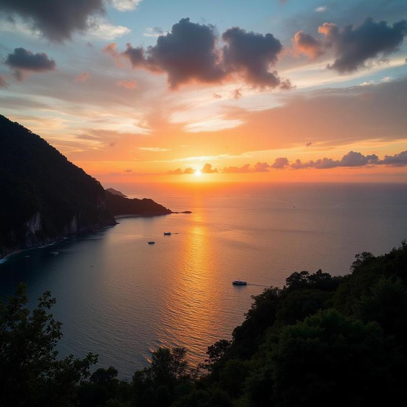 Phuket Island Sunset