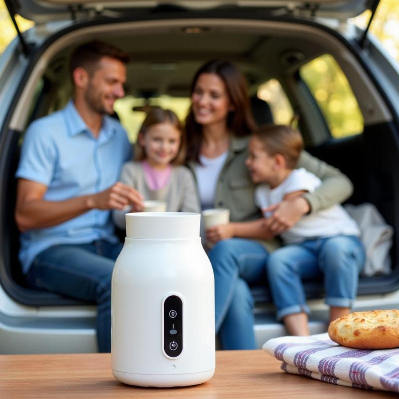 Portable Battery Powered Milk Warmer for Travel