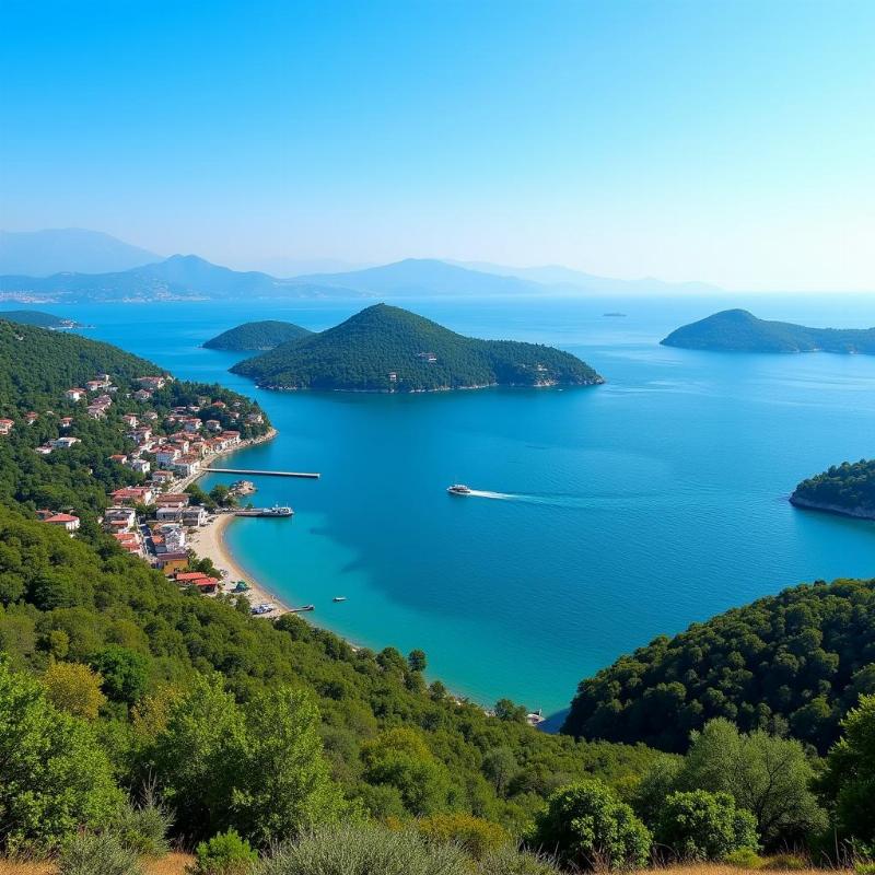 Princes' Islands Istanbul Panoramic View