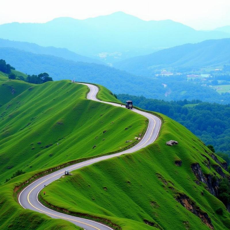 Scenic View of the Road Trip from Pune to Mahabaleshwar