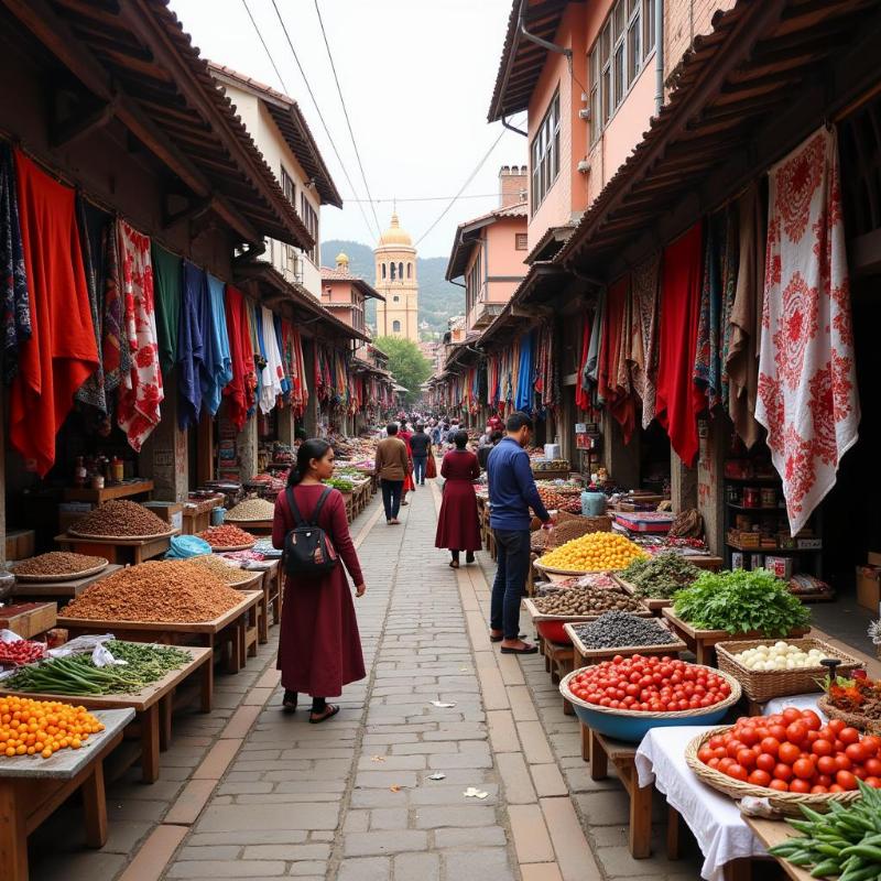 Exploring the Vibrant Local Markets of Q Place Name, India