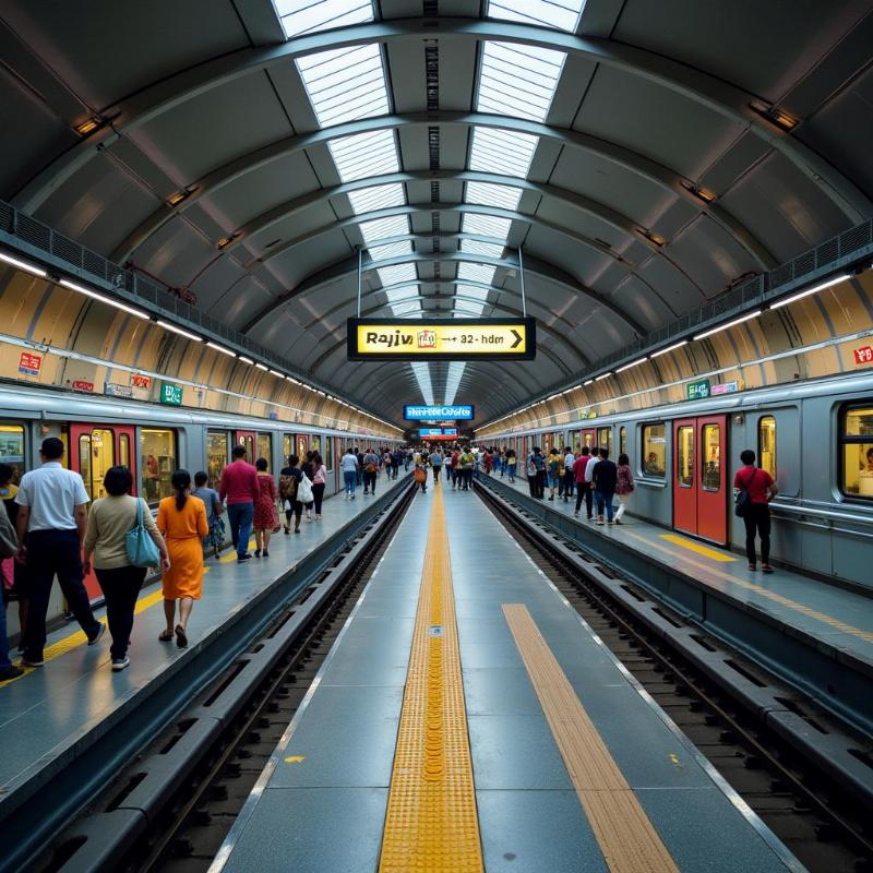 Rajiv Chowk Metro Station