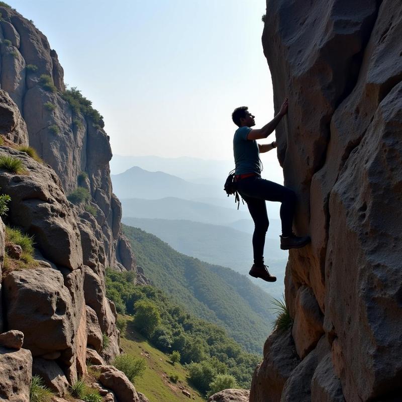 Rock Climbing in Ramanagara