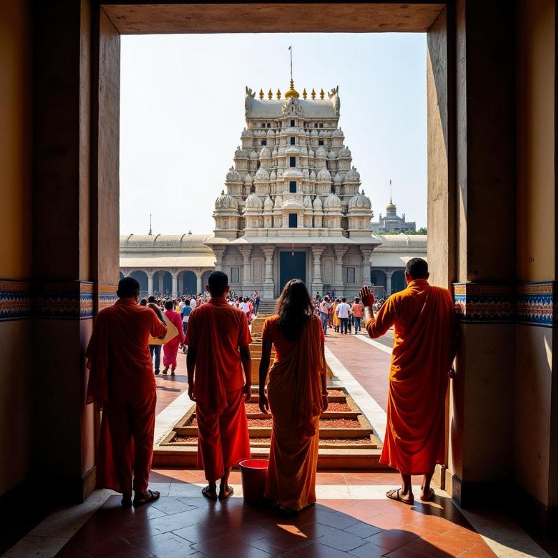 Rameshwaram temple darshan