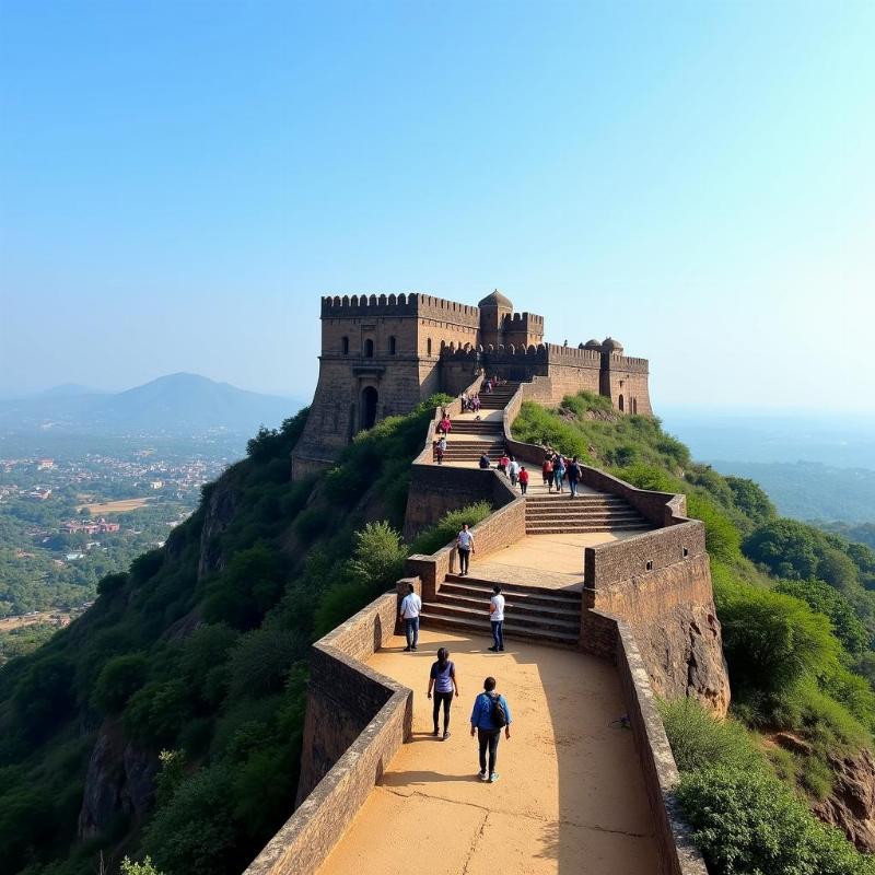 Ramnagara Fort Panoramic View