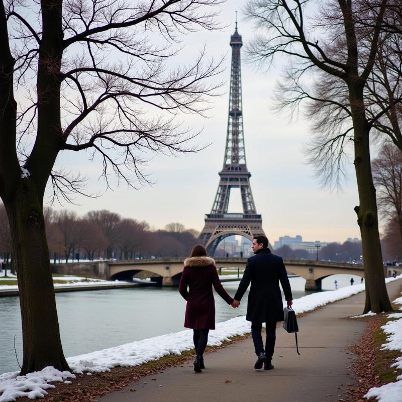 Romantic Paris in February