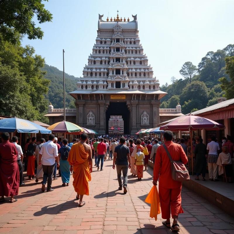 Entrance to Sabarimala Temple