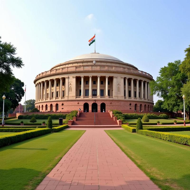 Sansad Bhavan Exterior