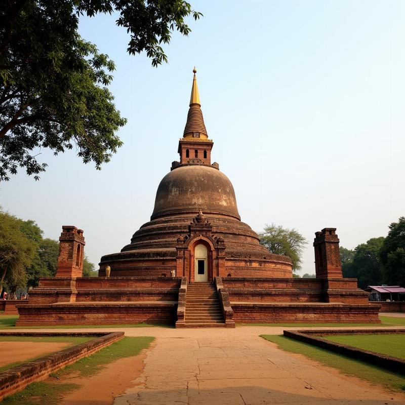 Sarnath Buddhist Pilgrimage Site near Varanasi