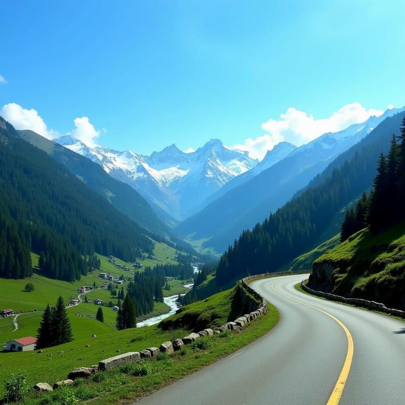 Scenic Drive through Shimla Kullu Manali