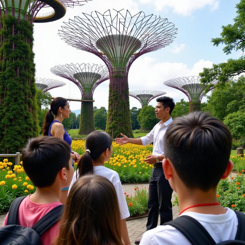 Singapore Local Tour Guide at Gardens by the Bay