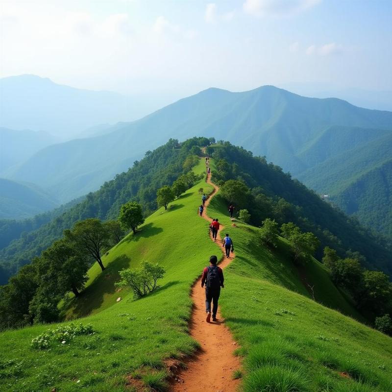 Skandagiri Hills Trekking Nelamangala