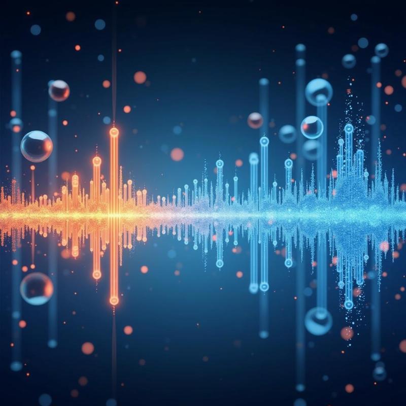 Sound wave propagation in air