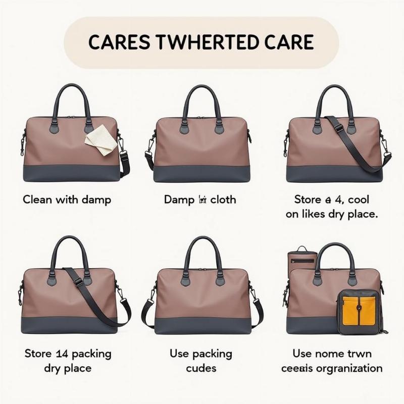 Sreeleathers Travel Bag Care