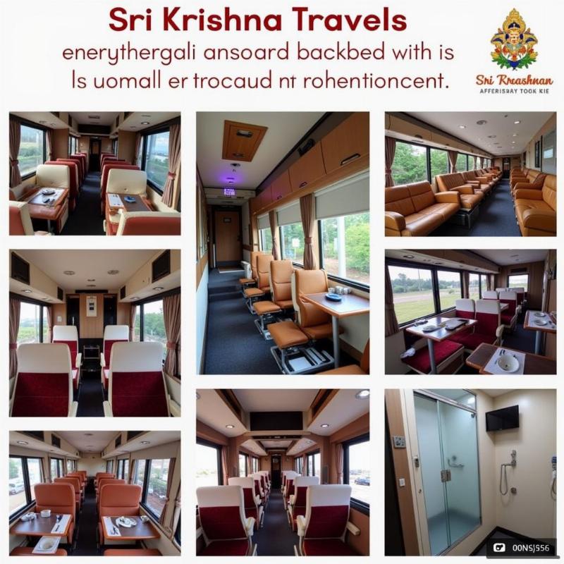 Sri Krishna Travels Bus Amenities