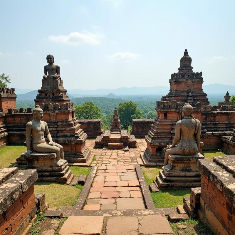 Sri Surya Pahar Ancient Ruins in Golaghat