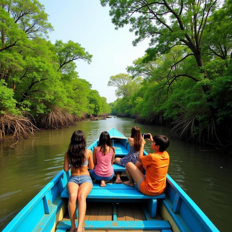 Boat tour in Sunderbans National Park