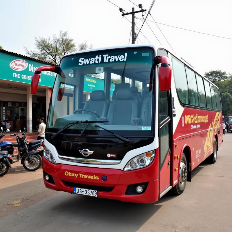 Swati Travels Dhoraji Bus