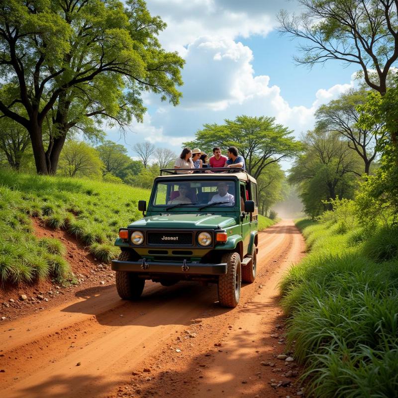 Jeep Safari in Tadoba National Park