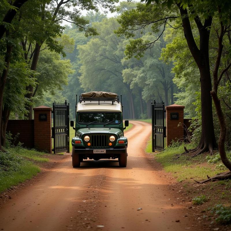 Tadoba Safari Jeep