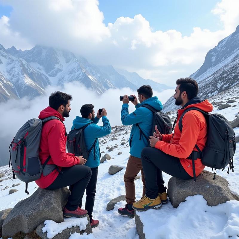 Exploring Himalayas with Tamil Songs