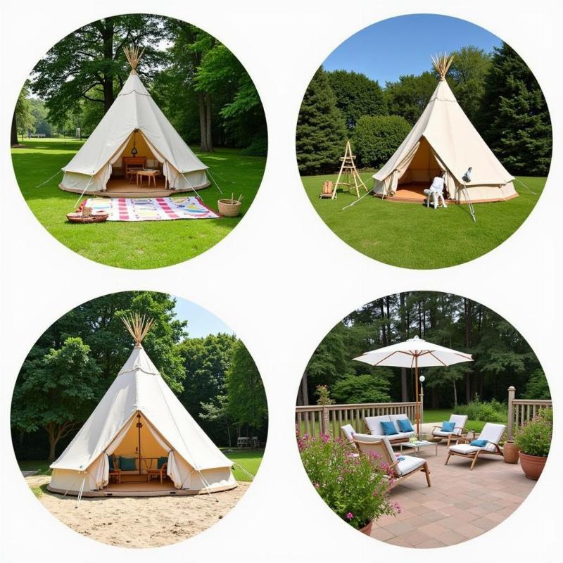 Tipi Picnic Location Options