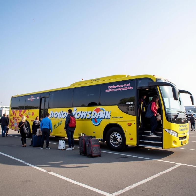 Tomorrowland Shuttle Bus at Brussels Airport