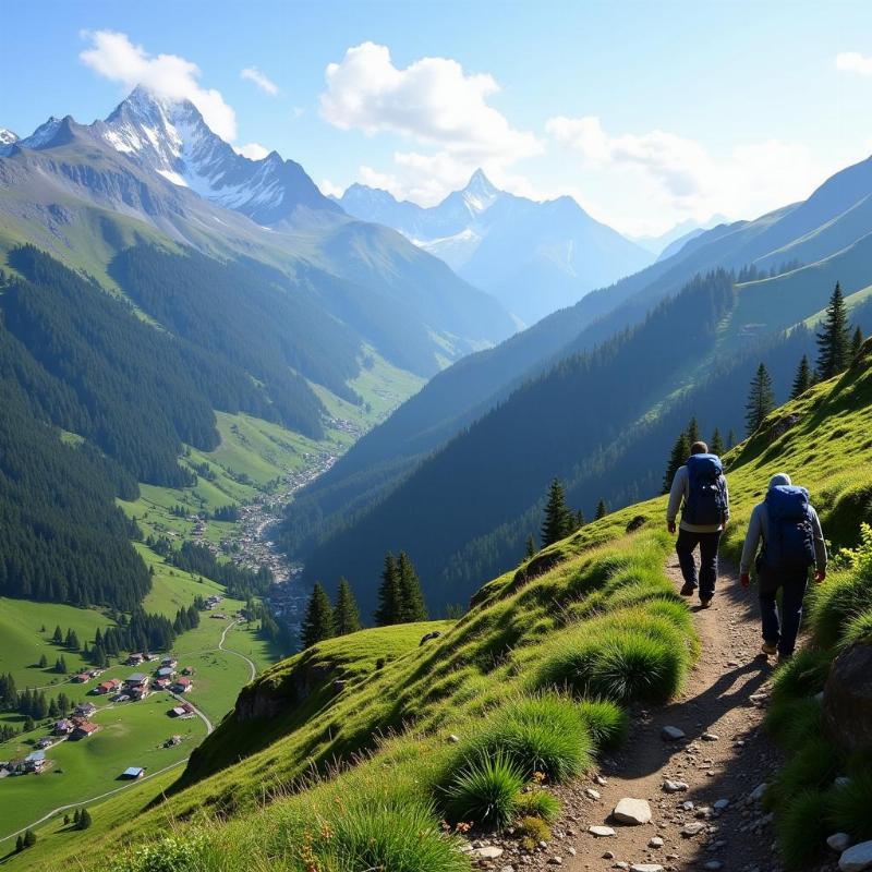 Tosh Village Trek Kasol