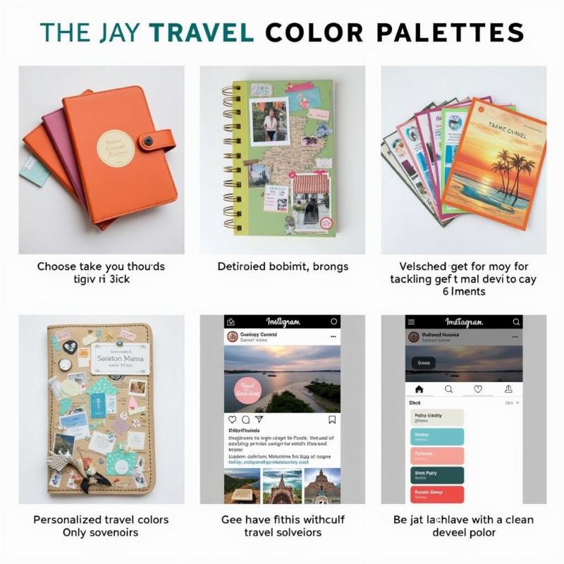 Travel Color Palette Applications:  Using color palettes beyond photography to enhance your overall travel experience.