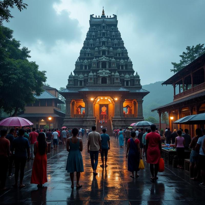 Trimbakeshwar Temple Nashik Monsoon