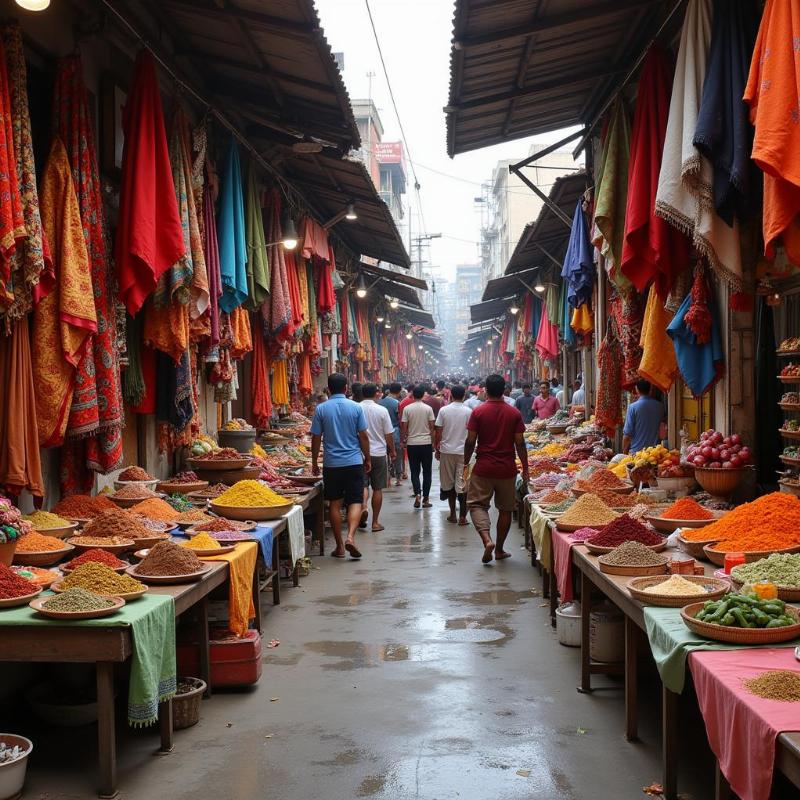 Triplicane Local Market Shopping Budget-Friendly