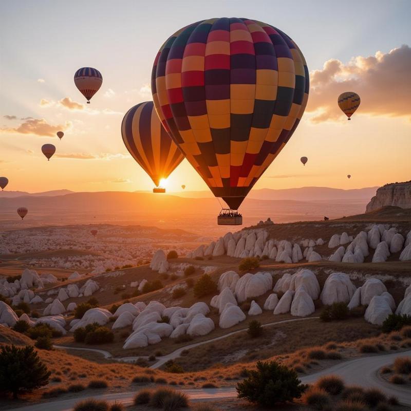 Hot Air Balloon Ride in Cappadocia with Kesari