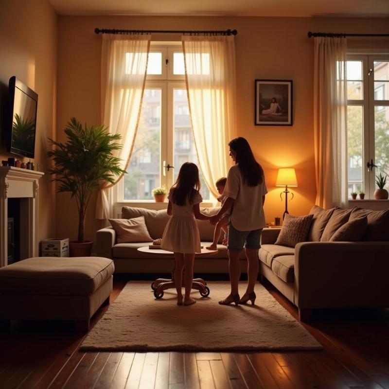 Family in Their Home