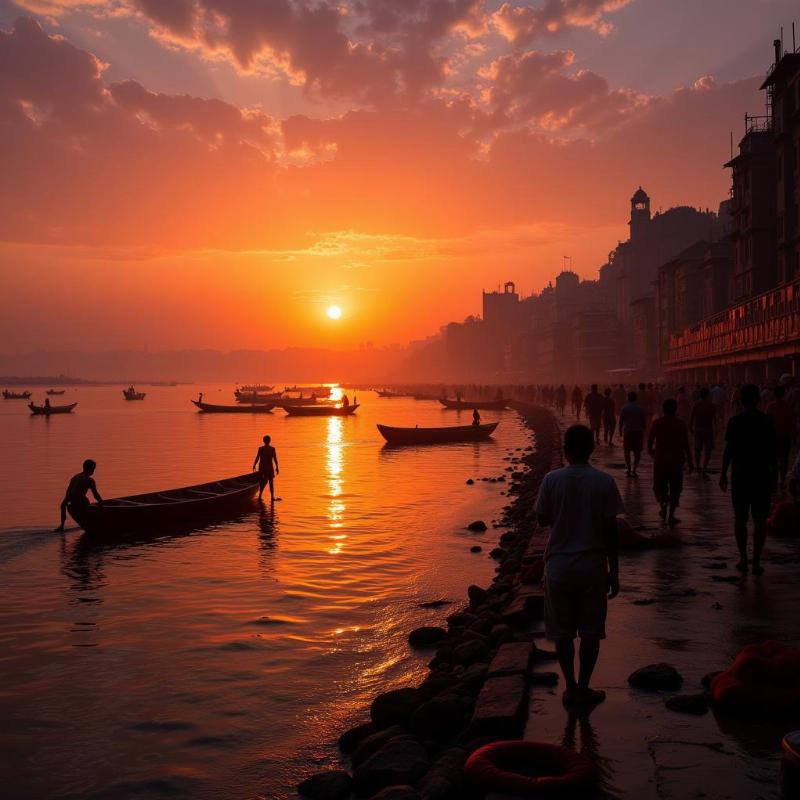 Varanasi Ghats Sunrise