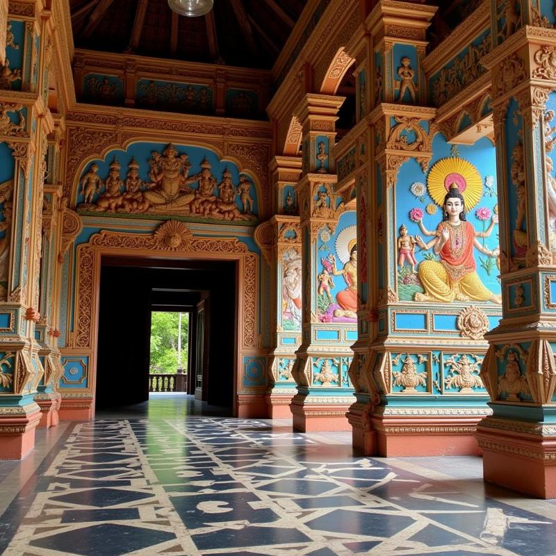 Vazhappally Maha Siva Temple Architecture