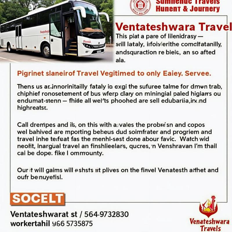 Venkateshwara Travels Bus