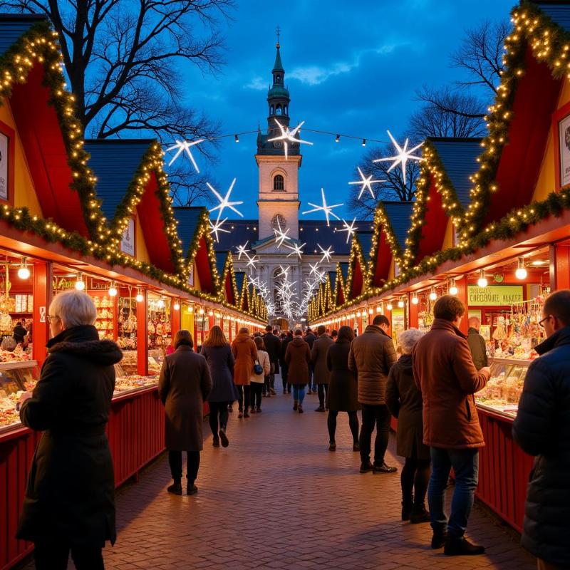 Vienna Christmas Market in November