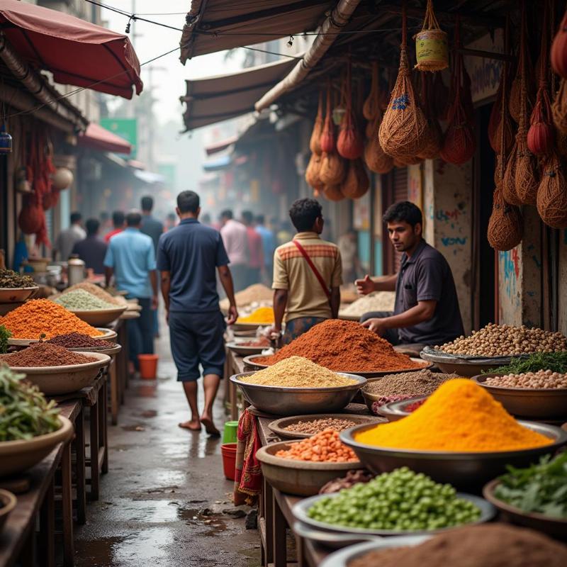 Local Market in Vizag