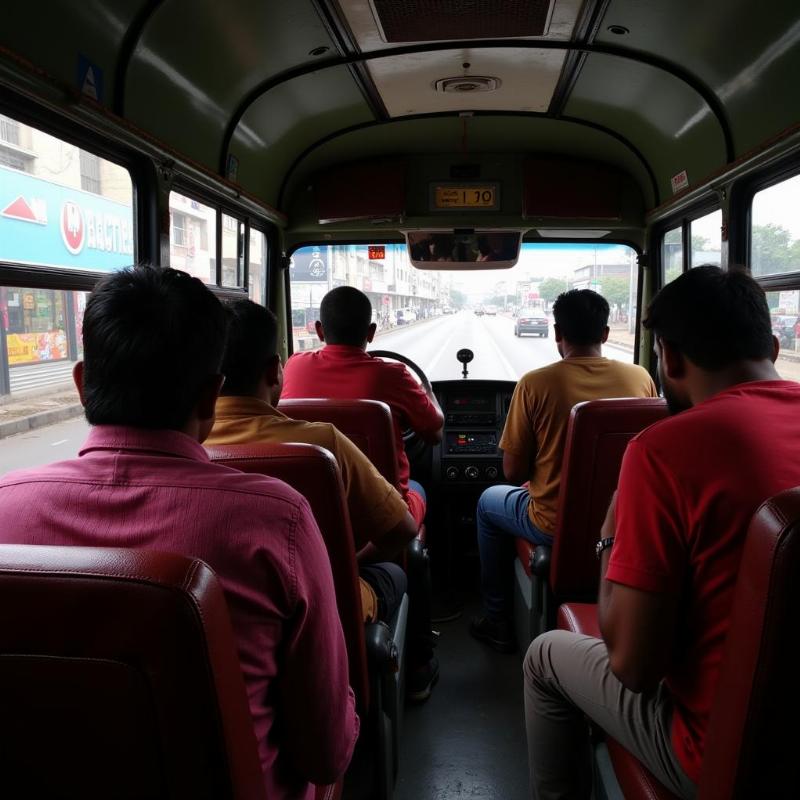 Vizag Local Bus Scene