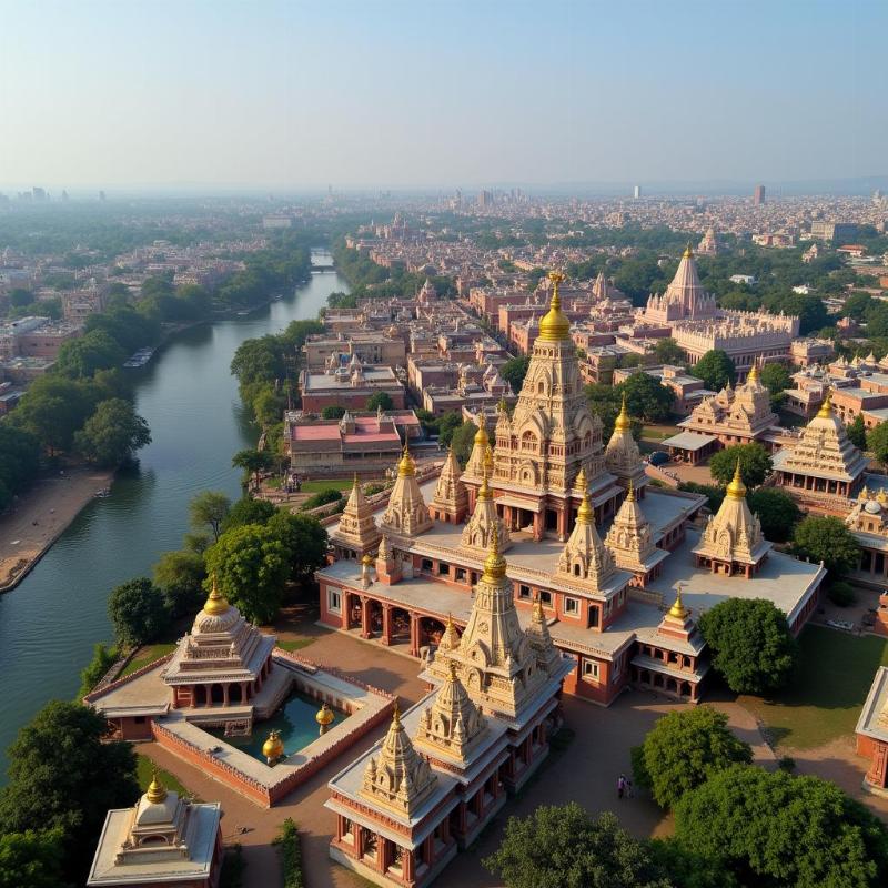 Vrindavan Temples India