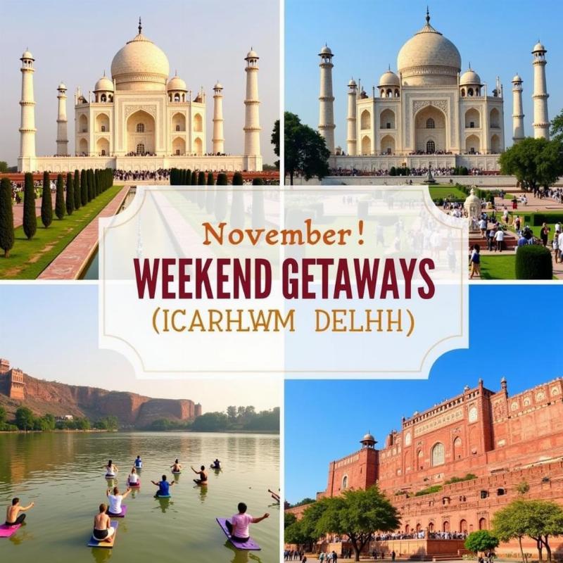 Weekend Getaways near Delhi in November