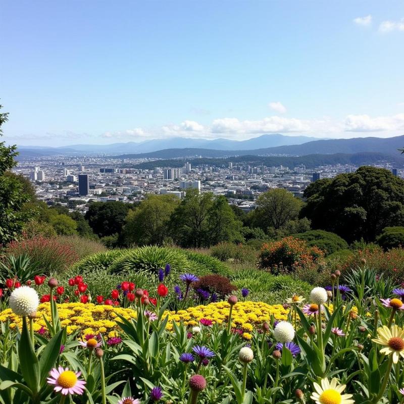 Wellington Botanic Garden View