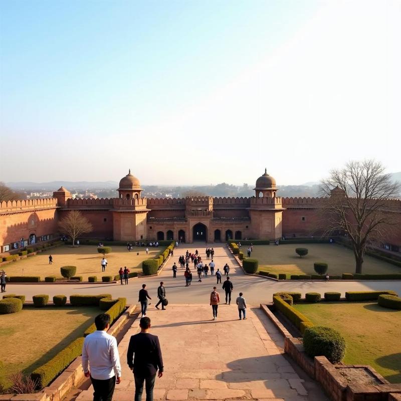 Gwalior Fort in Winter