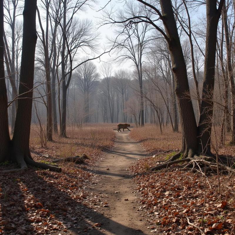 Winter in Pench National Park