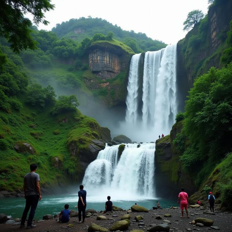 Zarwani Waterfall near Vadodara